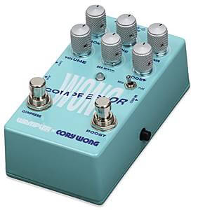 Wampler Pedals Cory Wong CompressorのサイドにはCOMP ONスイッチを搭載