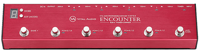 VITAL AUDIOのプログラマブルスイッチャー ENCOUNTER VAPS-4