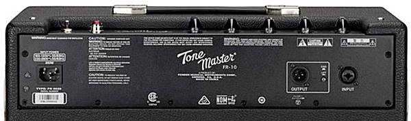 Tone Master Pro Ampのバックパネル