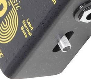 TECH21 SansAmp ClassicのInputスイッチ