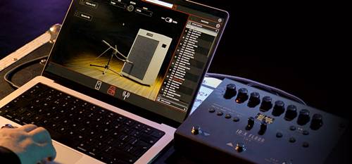 Blackstar ID:X Floor は、USB-Cによるオーディオインターフェース機能にも対応し、ライブ、レコーディング、自宅練習まで幅広いシーンで活躍します