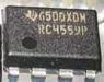 RC4559P（Texas Instruments社　Audio用ICの定番品。4558のワイドレンジ版）