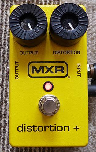 MXR Distortion +のセッティング（MAX）