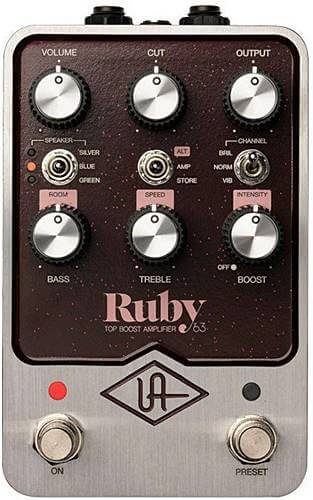 Universal Audio UAFX Ruby ’63 Top Boost Amplifier