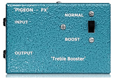 HORNBY SKEWES TREBLE BOOSTERのコピーモデル「Pigeon FX JohnHornbySkewes TrebleBooster」