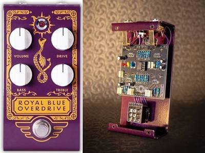 MAD PROFESSOR Royal Blue Overdrive Handwired
