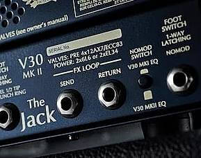 Victory Amps V30 The Jack MKIIのエフェクトループ