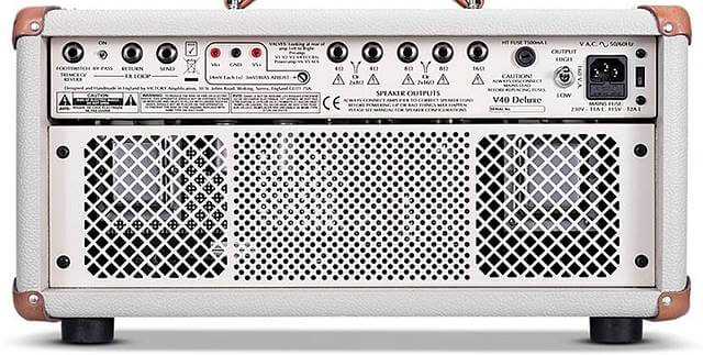 Victory Amps V40 Deluxeのバックパネル