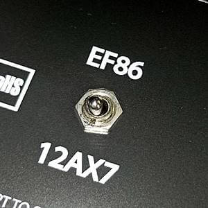 Morgan Amplification Dual 20は、2種のプリアンプ真空管(EF86と12AX7)を切替可能です