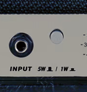 NOVA Tube Amp ( 5W )の出力切り替えスイッチ