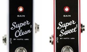 [Super Clean / Super Sweet] XOTICからミニサイズのバッファー/ブースターが登場