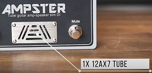CARL MARTIN Ampsterは真空管12AX7搭載のアンプシミュレータ
