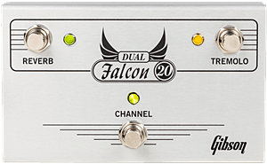 Gibson Dual Falcon 20 2×10 Comboのフットスイッチ