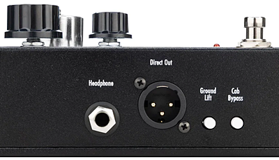 EarthQuaker Devices ZEQD-Preにはプロフェッショナルレベルのヘッドホンアウト、XLR出力、アナログ回路でチューニングされたスピーカキャビネットシミュレーターが搭載されています