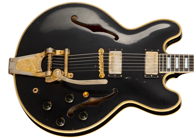 Gibson Custom Keith Richards 1960 ES-355 Collector’s Edition, Signed Label, Ebony