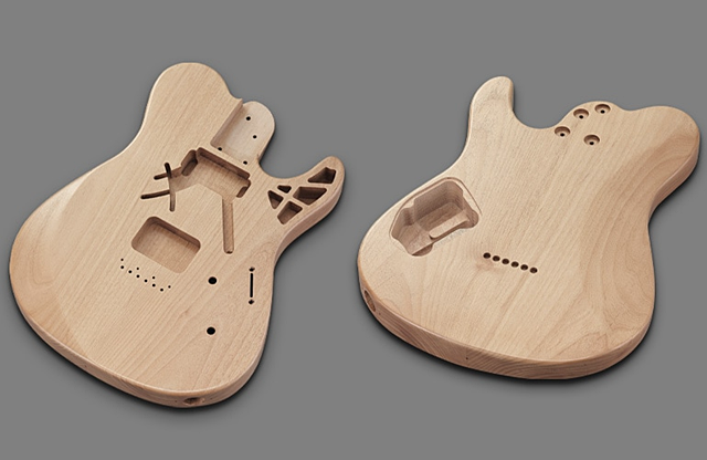 YAMAHA Pacifica SCのボディーデザイン