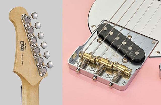 YAMAHA Pacifica SCのハードウェアは安心のGOTOH製