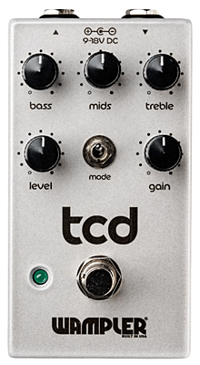 WAMPLER PEDALS Mofetta はMOSFETクリッピングを採用したアンプライク